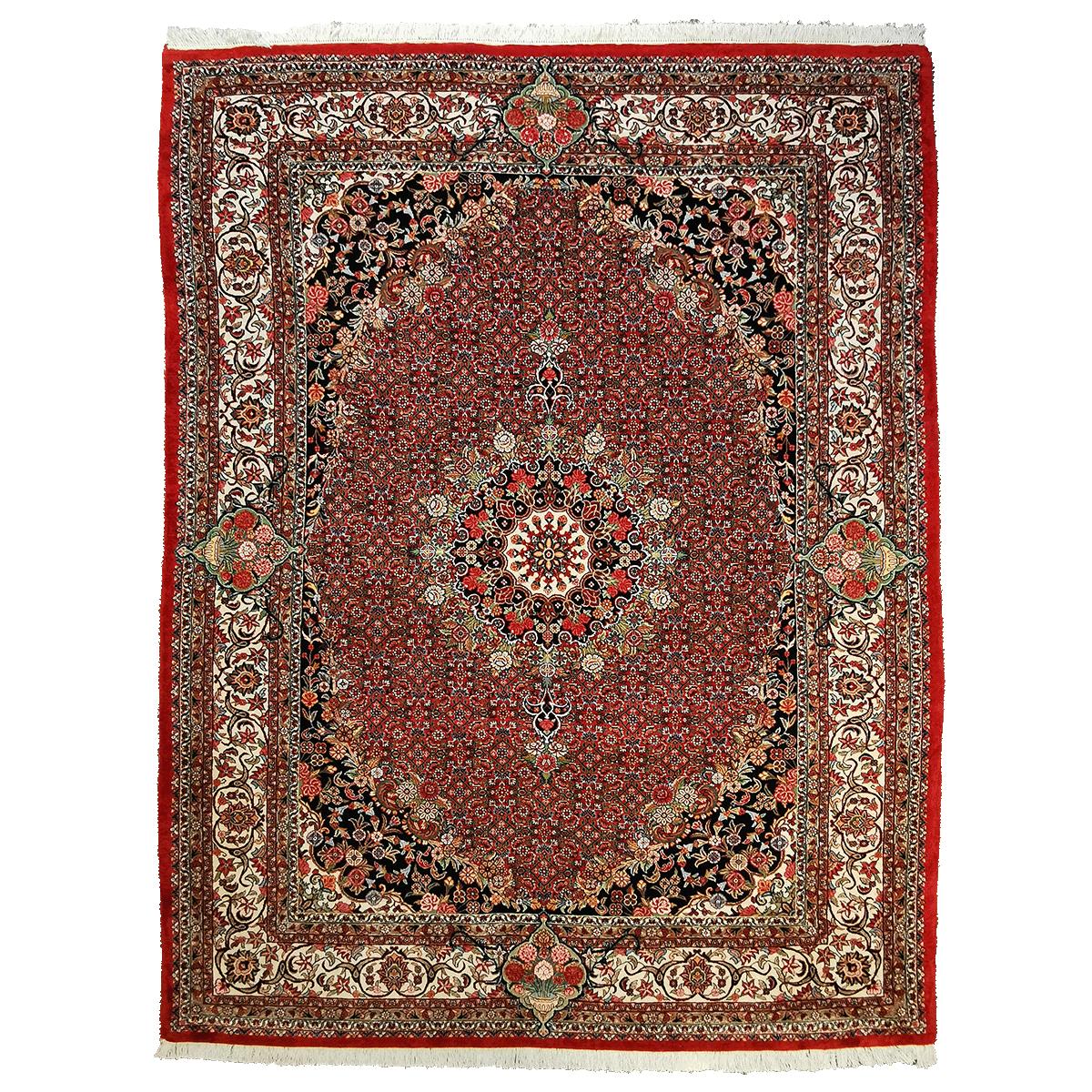 Persisk Bidjar teppe m/ silke