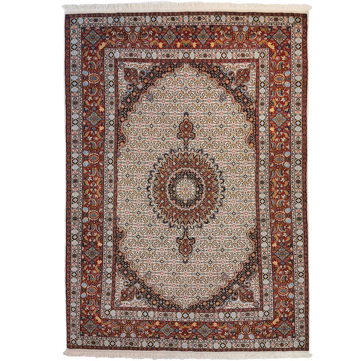 Persisk Moud teppe m/ silke