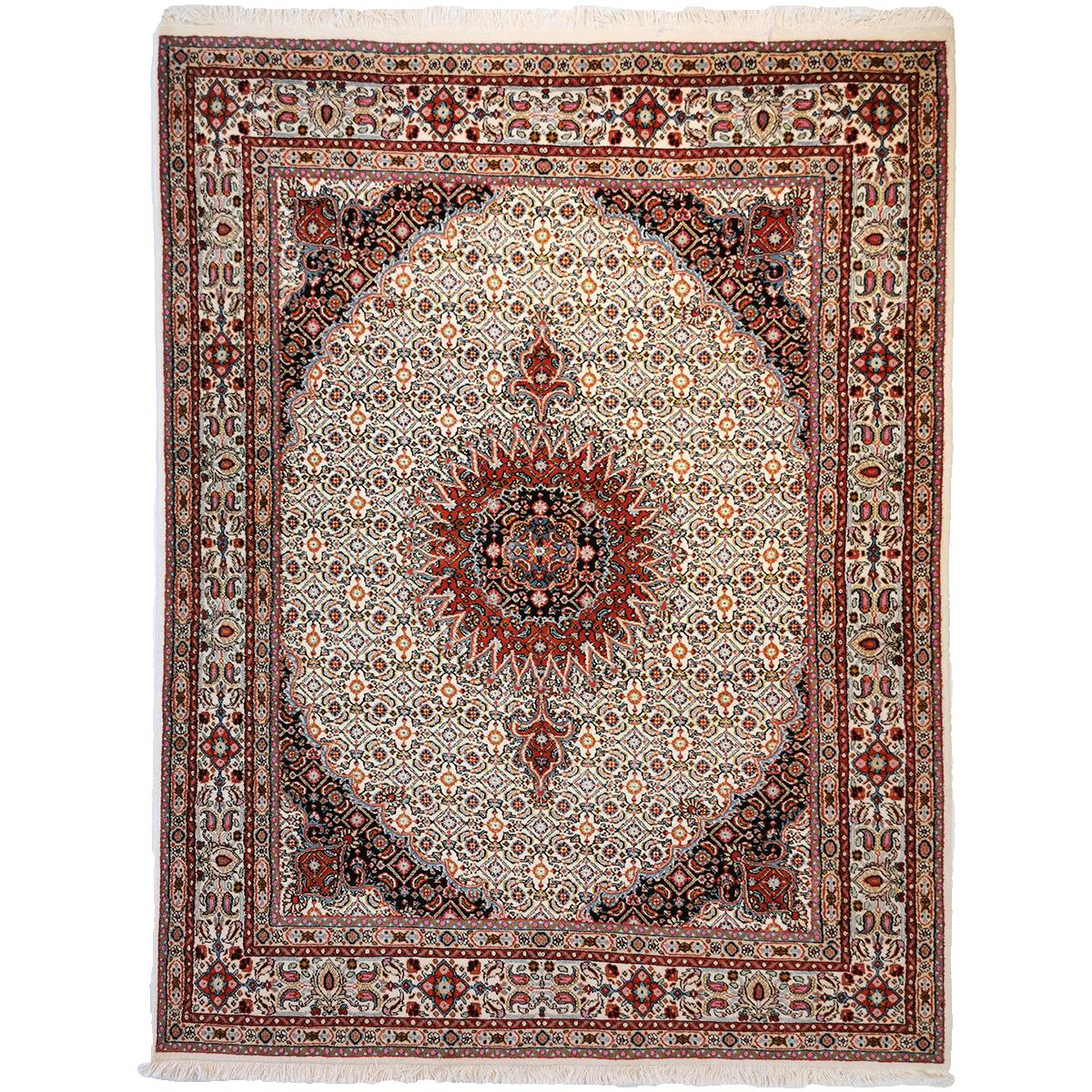 Persisk Moud teppe m/ silke