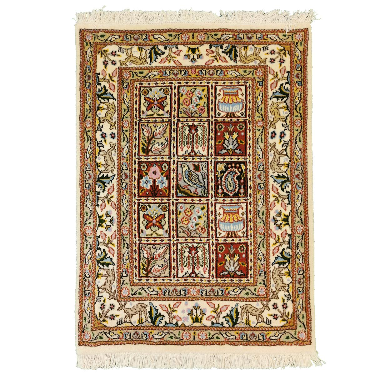 Persisk Moud teppe m/ silke