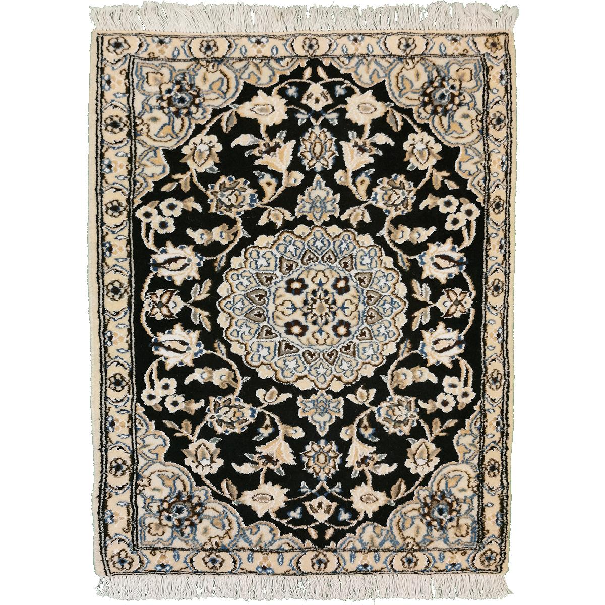 Persisk Nain teppe m/ silke