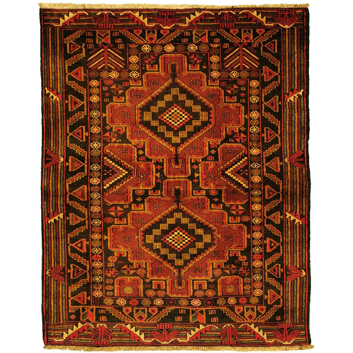 Afghansk Beluch teppe Old