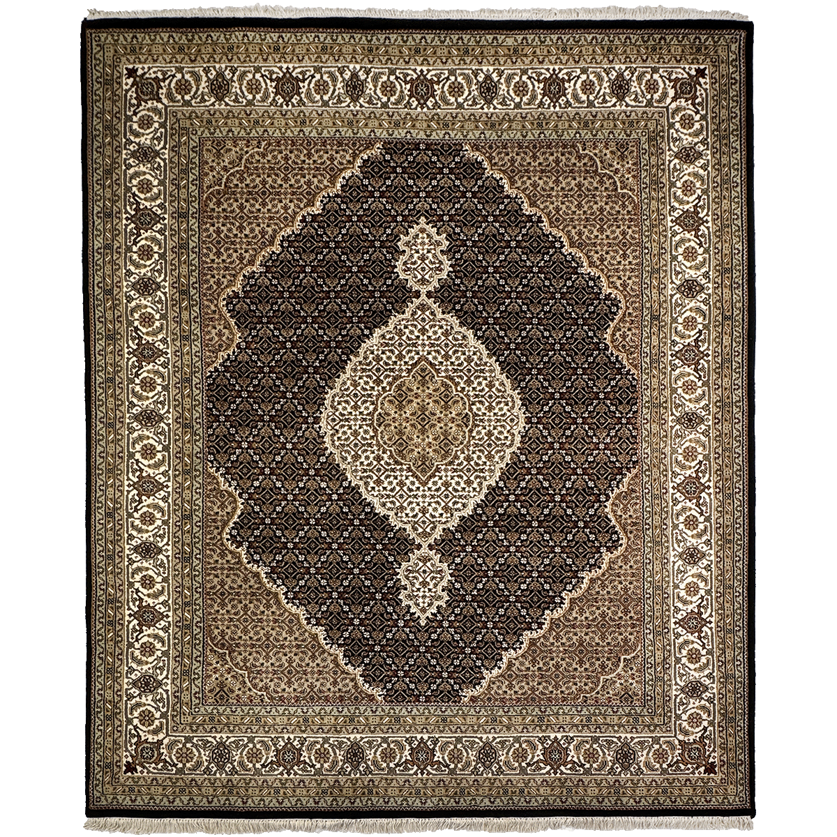 Tabriz indo teppe m/ silke