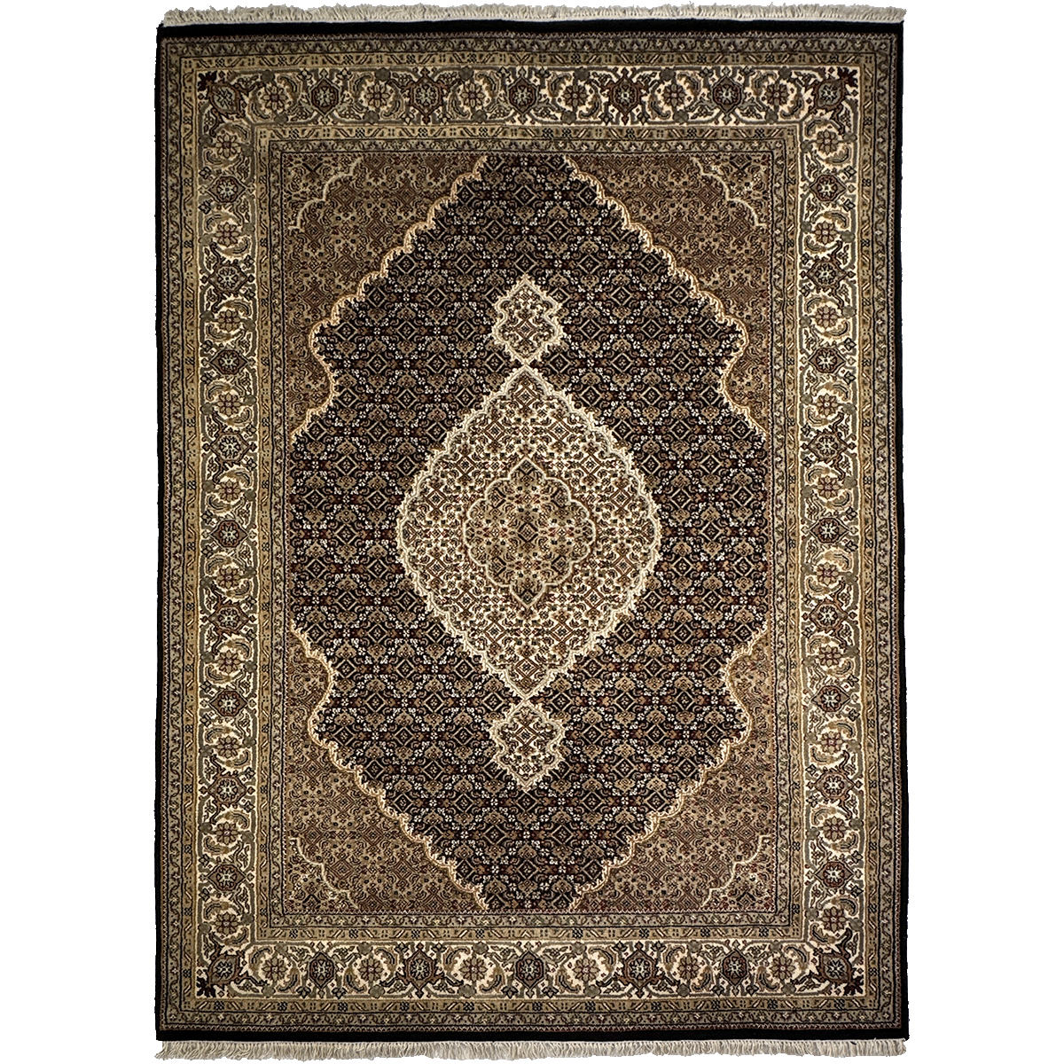 Tabriz indo teppe m/ silke