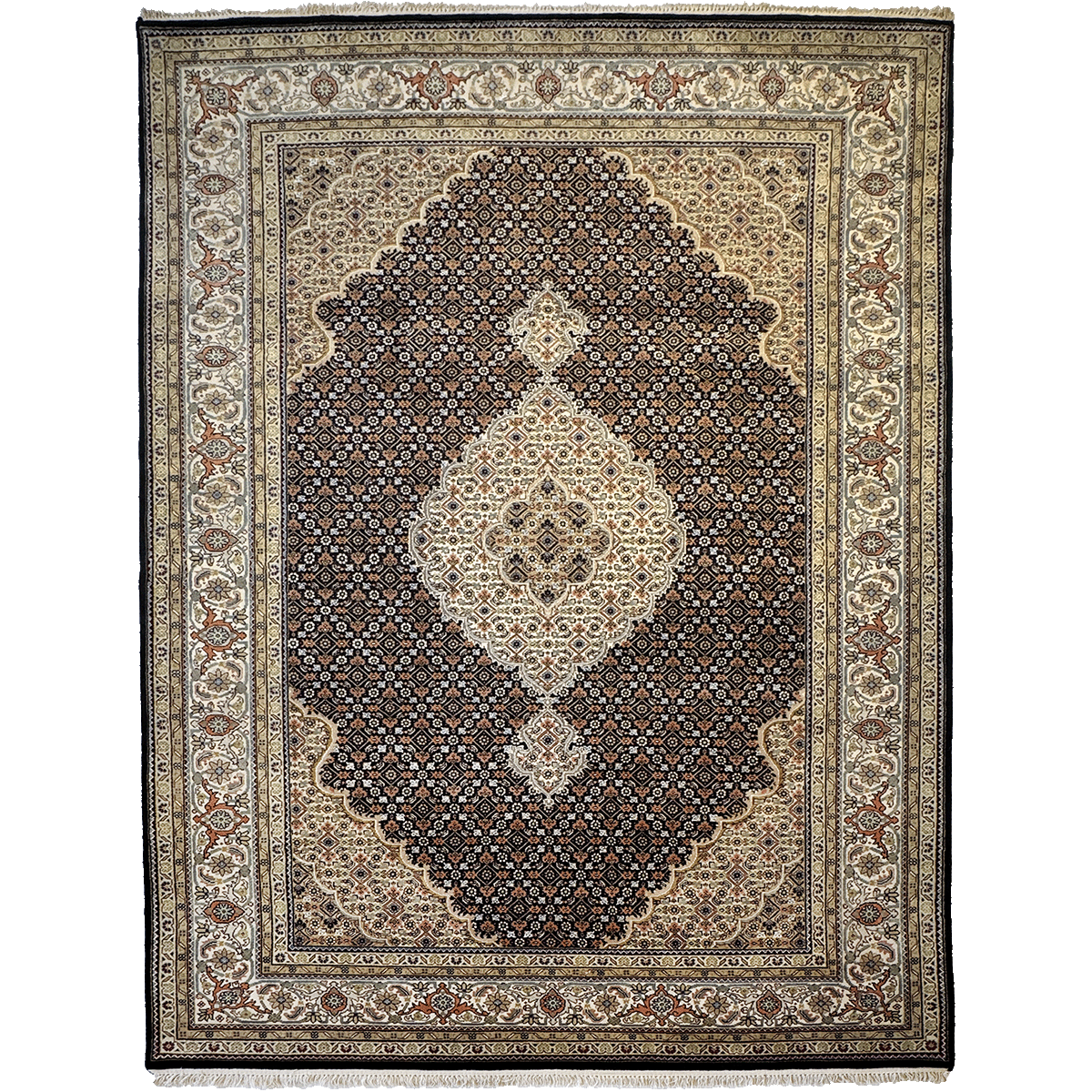 Tabriz indo teppe m/ silke